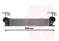 Intercooler, charger 06004538 International Radiators