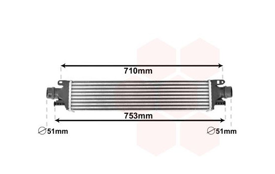 Intercooler, charger 08004061 International Radiators