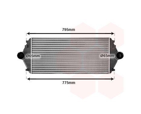 Intercooler, charger 09004086 International Radiators