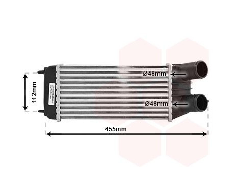 Intercooler, charger 09004264 International Radiators, Image 2