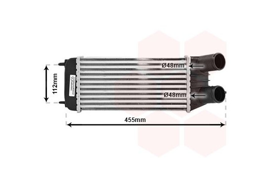 Intercooler, charger 09004264 International Radiators, Image 2