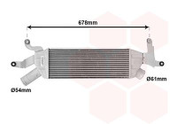 Intercooler, charger 09014703 International Radiators