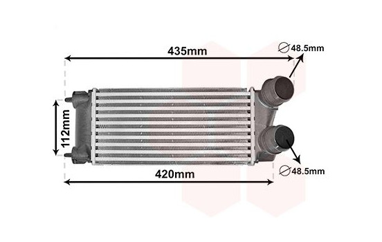 Intercooler, charger 09014705 International Radiators