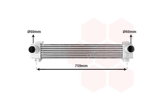 Intercooler, charger 09014708 International Radiators