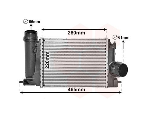Intercooler, charger 13014703 International Radiators