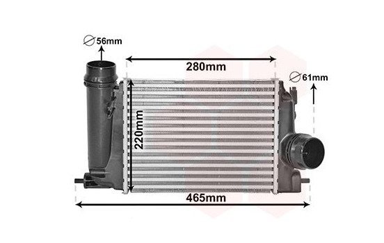 Intercooler, charger 13014703 International Radiators