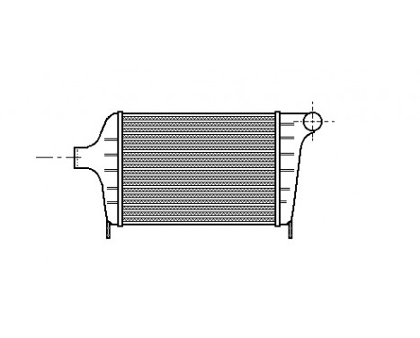 Intercooler, charger 17004005 International Radiators