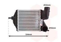 Intercooler, charger 17004309 International Radiators