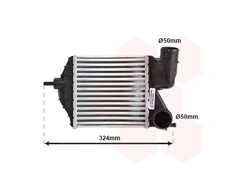 Intercooler, charger 17004309 International Radiators