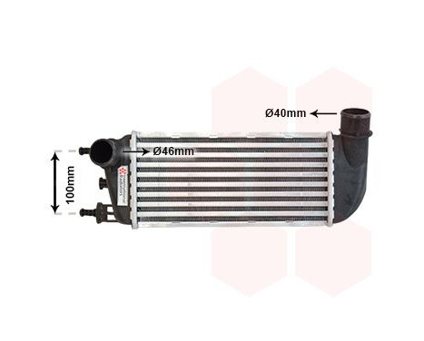 Intercooler, charger 17004352 International Radiators, Image 2