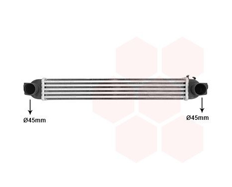 Intercooler, charger 17004388 International Radiators, Image 2