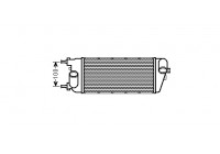 Intercooler, charger 17004391 International Radiators