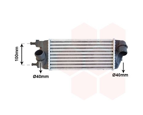 Intercooler, charger 17004391 International Radiators, Image 2