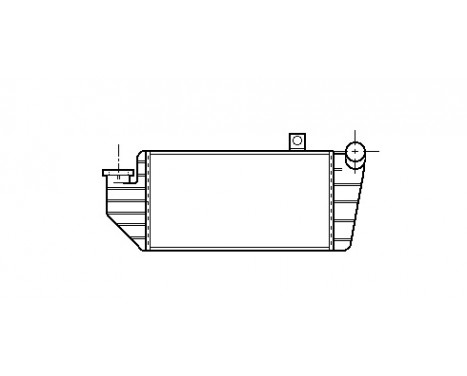 Intercooler, charger 18004084 International Radiators