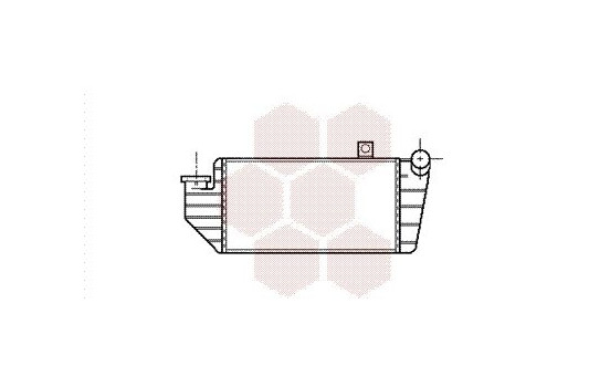Intercooler, charger 18004084 International Radiators, Image 2