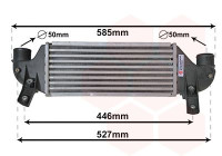 Intercooler, charger 18004313 International Radiators