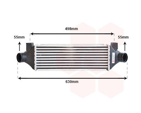 Intercooler, charger 18004314 International Radiators