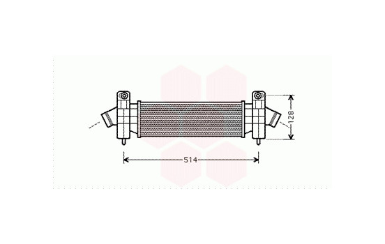 Intercooler, charger 18004341 International Radiators, Image 3