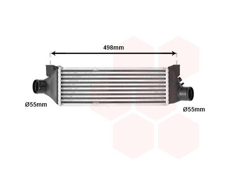Intercooler, charger 18004385 International Radiators