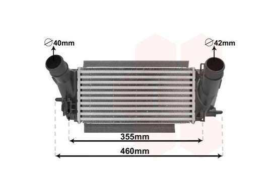 Intercooler, charger 18014704 International Radiators