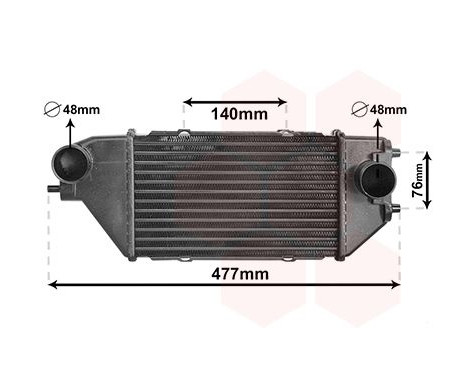 Intercooler, charger 25014701 International Radiators