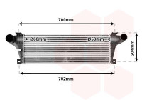 Intercooler, charger 28004021 International Radiators