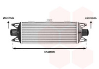 Intercooler, charger 28004099 International Radiators
