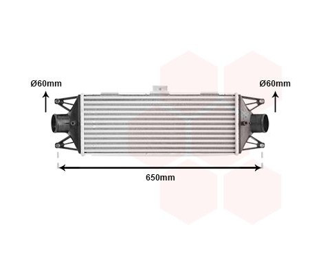 Intercooler, charger 28004099 International Radiators