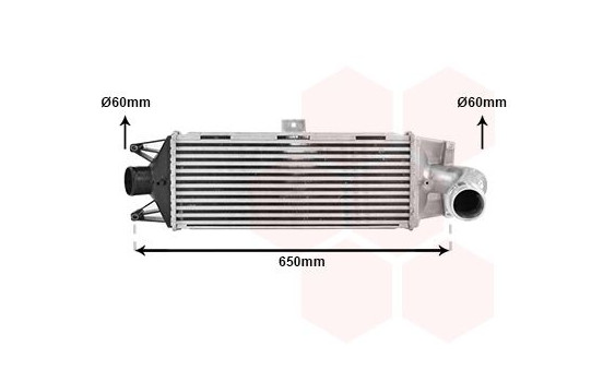 Intercooler, charger 28004100 International Radiators
