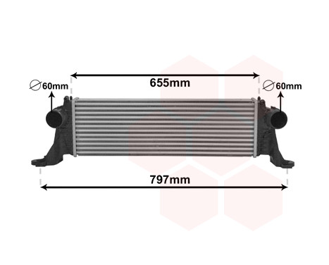 Intercooler, charger 28004132 International Radiators