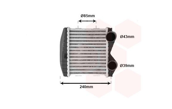 Intercooler, charger 29004003 International Radiators