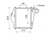 Intercooler, charger 29004015 International Radiators