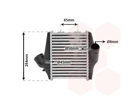 Intercooler, charger 29004016 International Radiators