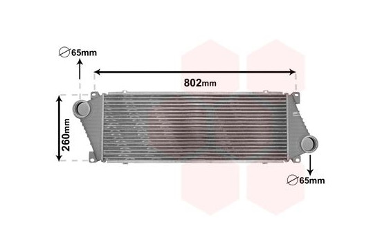 Intercooler, charger 30004217 International Radiators