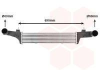 Intercooler, charger 30004224 International Radiators