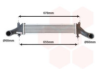 Intercooler, charger 30004260 International Radiators