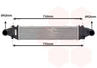 Intercooler, charger 30004525 International Radiators