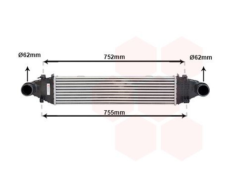 Intercooler, charger 30004525 International Radiators