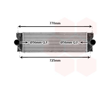 Intercooler, charger 30004582 International Radiators