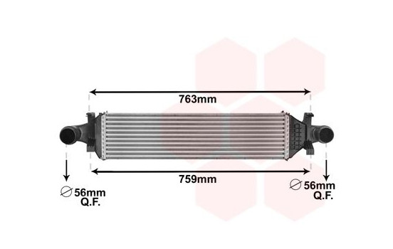 Intercooler, charger 30004659 International Radiators