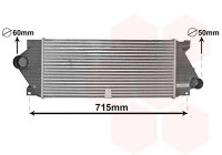 Intercooler, charger 30004677 International Radiators