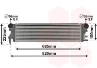 Intercooler, charger 30014700 International Radiators