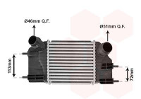 Intercooler, charger 33014702 International Radiators