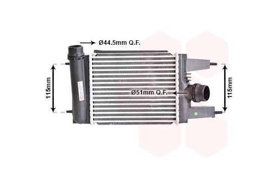 Intercooler, charger 33014703 International Radiators