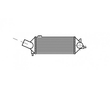 Intercooler, charger 37004069 International Radiators