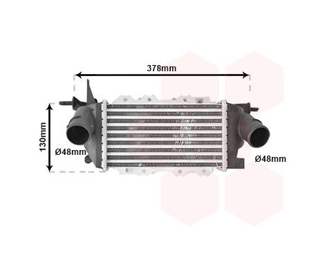 Intercooler, charger 37004269 International Radiators