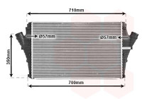Intercooler, charger 37004361 International Radiators