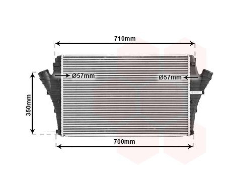 Intercooler, charger 37004361 International Radiators