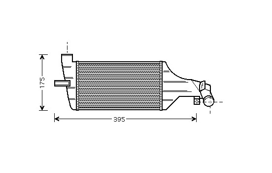 Intercooler, charger 37004374 International Radiators, Image 2