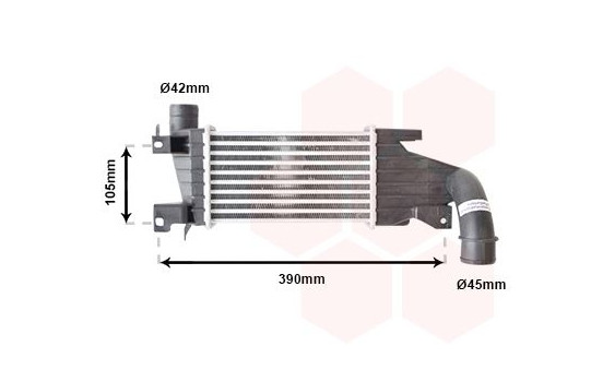 Intercooler, charger 37004417 International Radiators